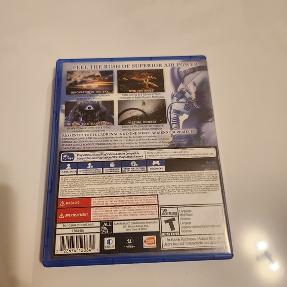 PS4 Ace Combat 7 Skies Unknown video game - Picture 2 of 2